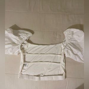 Mimosa backless princess sleeve top! WORN ONCE LIKE NEW!!!